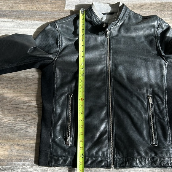 Men diesel leather jacket - Picture 15 of 15